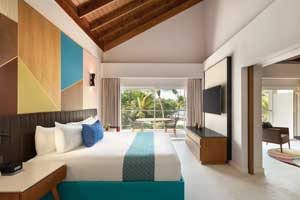 The Preferred Club Junior Suite Tropical View at Dreams Flora Resort & Spa